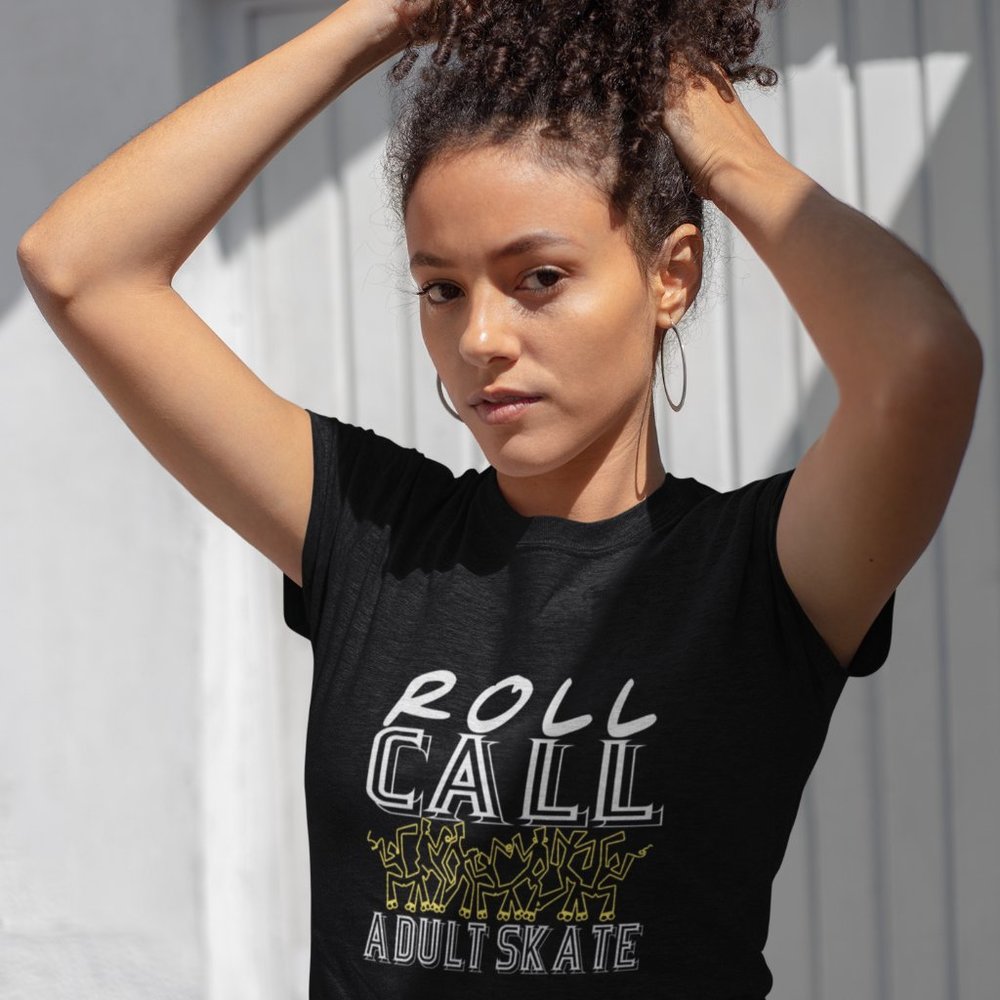 ROLL CALL Adult Skate T-Shirt